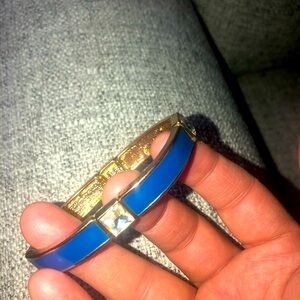 Women’s fake diamond steel gold painted bracelet